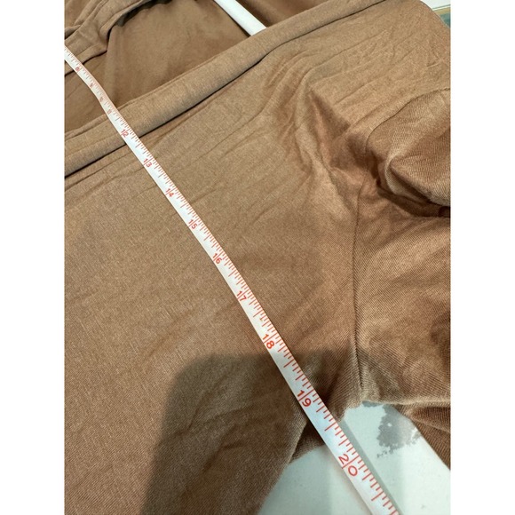 Love In‎ Full Length Cardigan with Pockets Size Large Beige - Picture 7 of 7